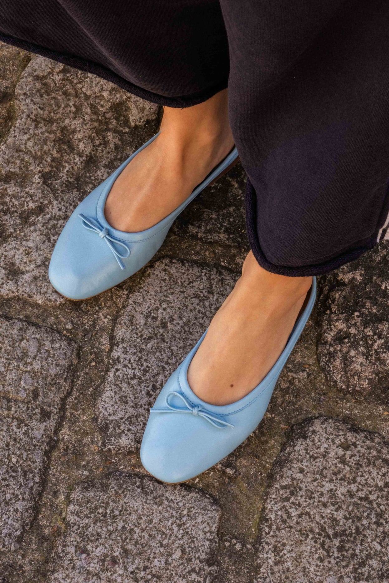 Cyclades Blue or Butter Yellow shoes... This summer’s palette of pastels!